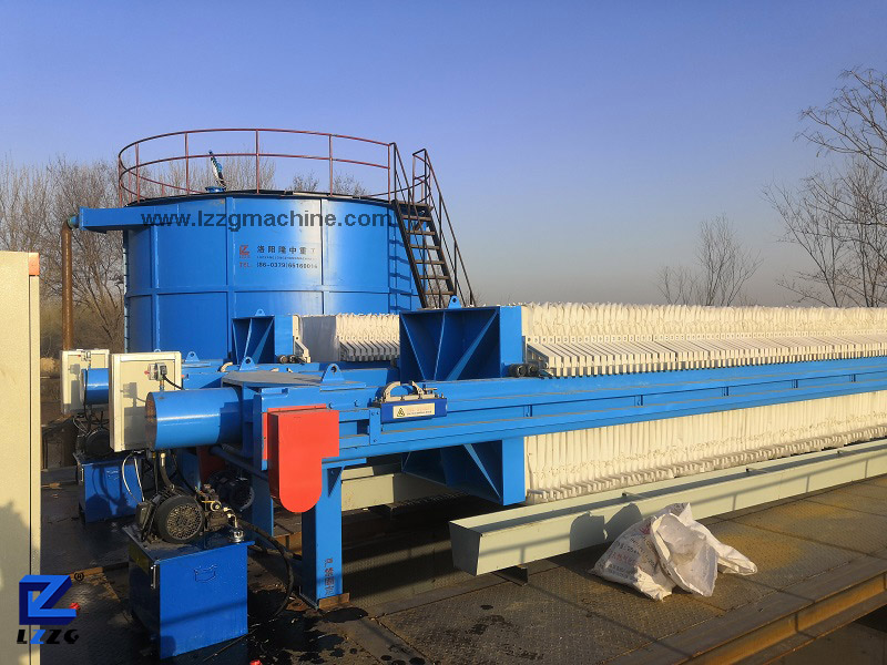 filter press and Sludge Thickening Tank