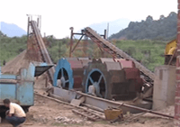 XSD wheel sand washing machine