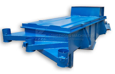 vibrating screen for plastic separation