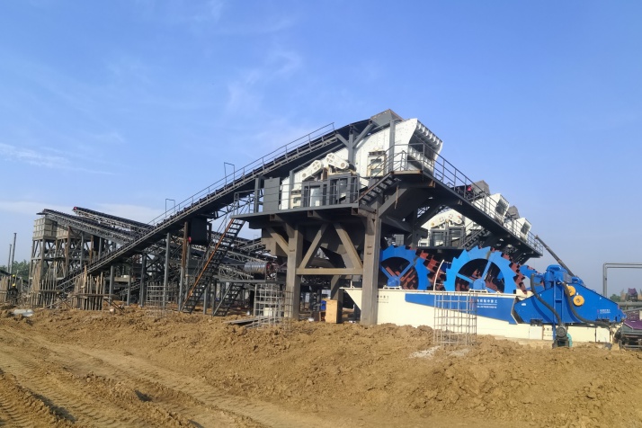 belt conveyor in sand processing plant