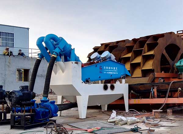 sand recycling machine