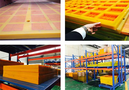polyurethane screen