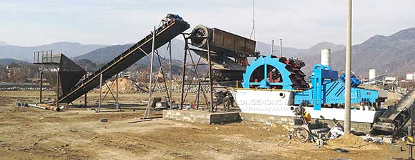 sand washer