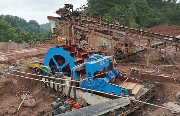 sand washing machine
