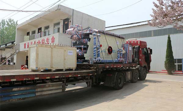 mobile circular vibrating screen