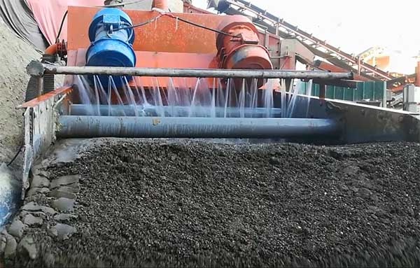 sand washing machine