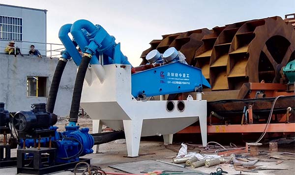 sand recovery machine