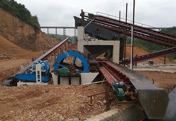 stone powder washing machine