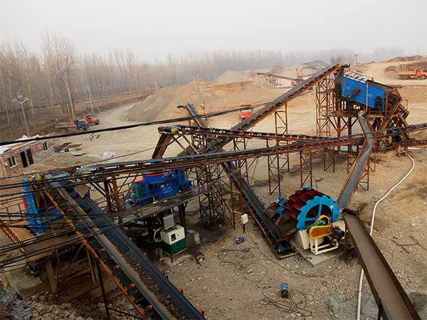 environmental friendly sand production line