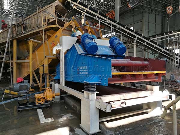 lzzg dewatering screen for sand producing line