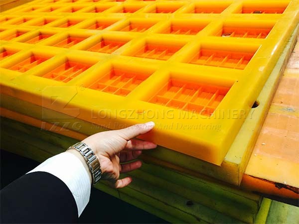 Polyurethane Sieve plate of dewatering screen