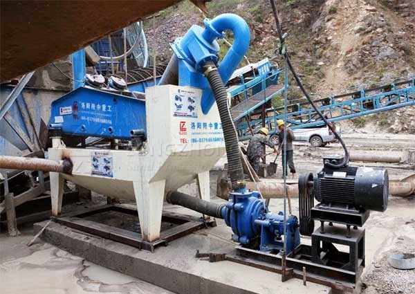 sand washing machine