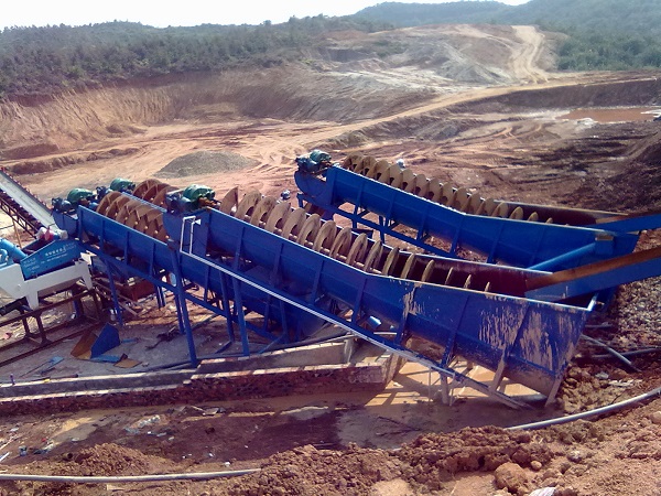 Sand washing machine / sand washer line Africa