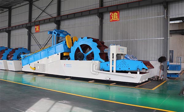 sand washing and recycling machine