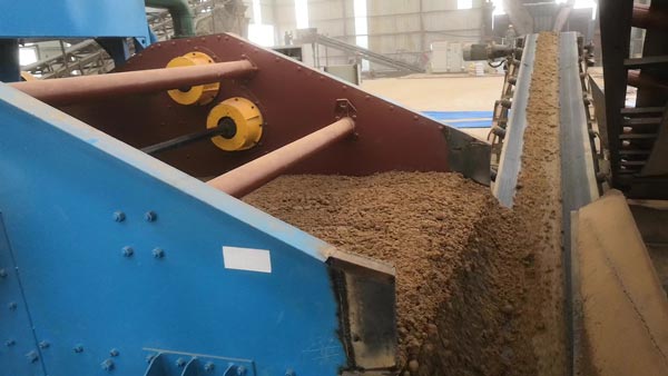 dewatering vibrating screen