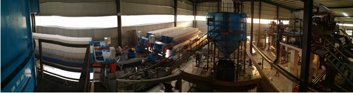 slag wet processing process and equipment