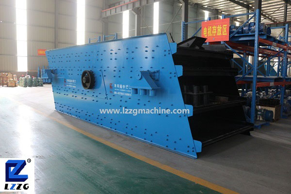 Four-layer circular vibrating screen