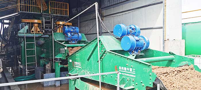 silica sand washing machine