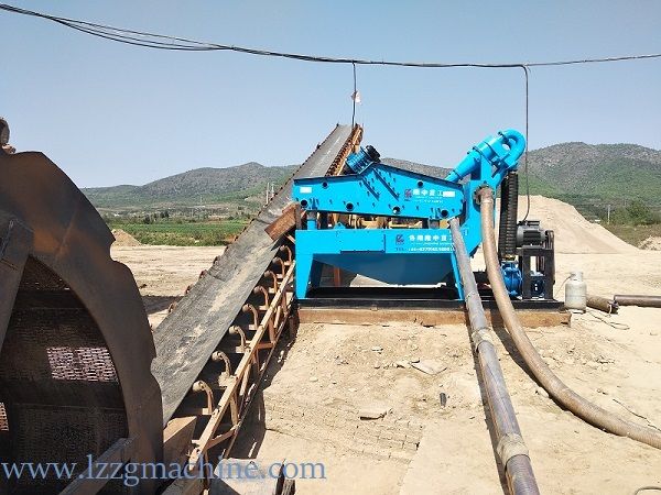 hydrocyclone compact with dewatering screen