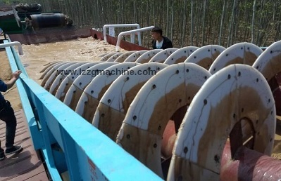 spiral classifier in sand washing plant