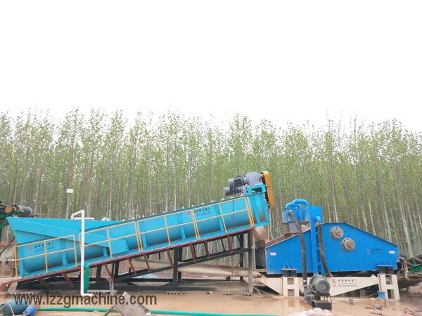 screw sand washing machine