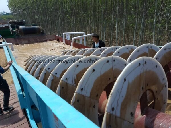 High capacity spiral sand washer with low cost in Malaysia