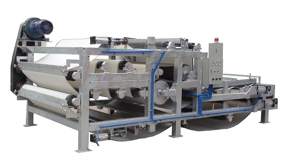 belt filter press for oil sludge dewatering