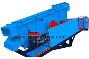 Flip-flow screen for sand, coal, silica separation