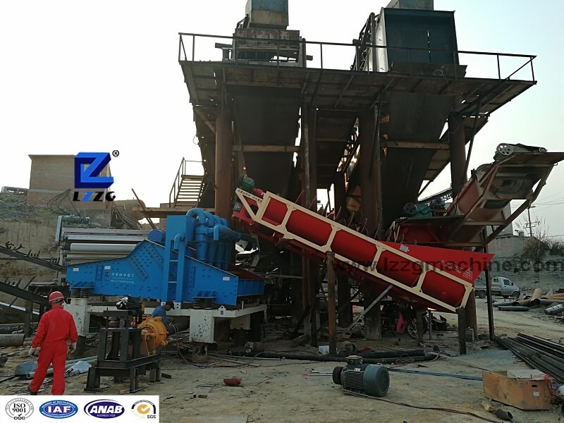 combo washing plant for kaolin