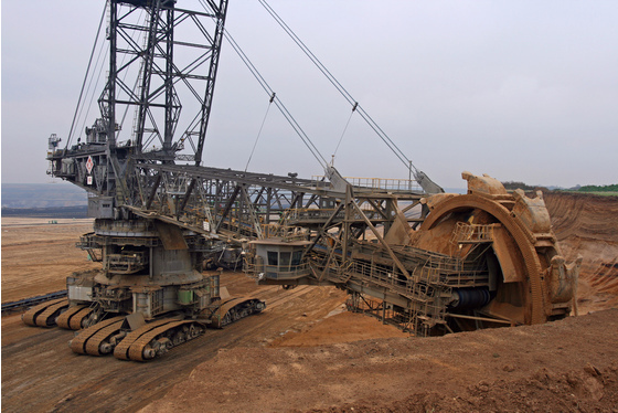 lignite mining plant