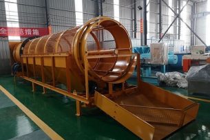 Rotary trommel separator machine for sale