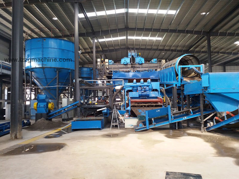 trommel screen in sand washing plants