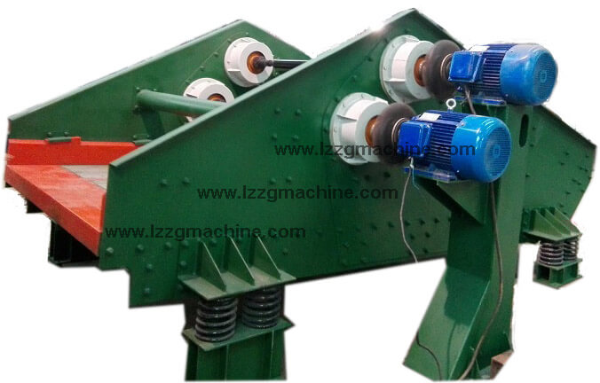 Heavy-duty linear vibrating dewatering screen – coal washing equipment