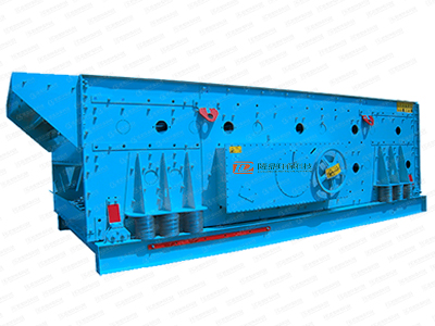 Horizontal vibrating screen