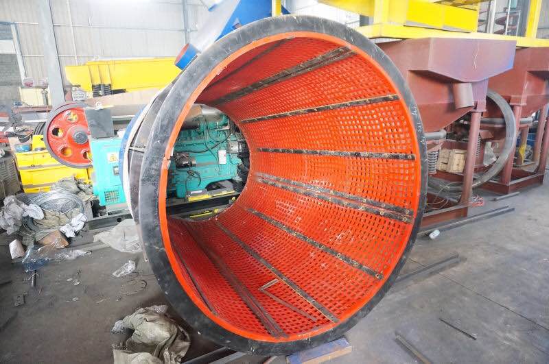 polyurethane rotary sieve