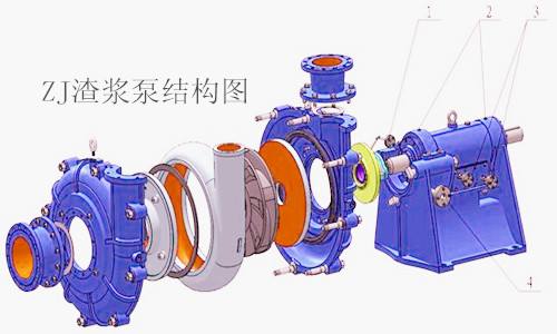 vacuum mud pump structure