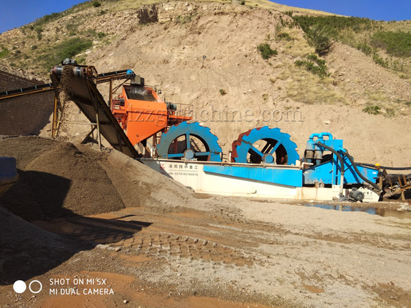 lzzg sand washing machine