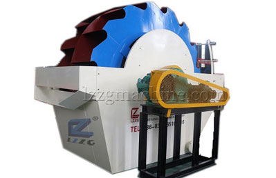 new type bucket wheel sand washer