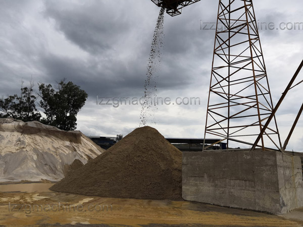 washed artificial sand