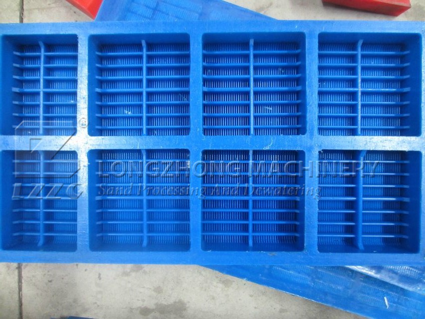 Polyurethane sieve square mesh