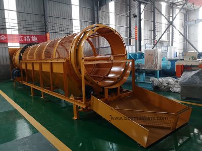 Rotary drum sand washer 