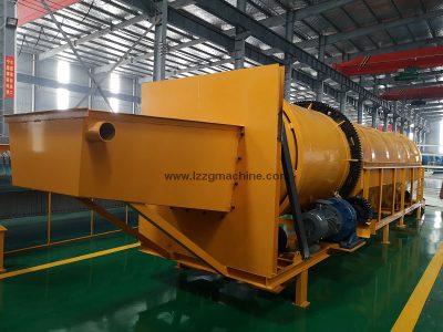 Rotary drum sand washing machine