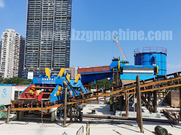 sand washing plant