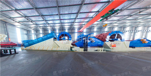 environmental protection sand washing production line