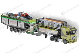 mobile sand washing plant