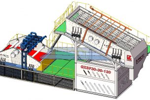 Modular screen plant with fines recovery unit