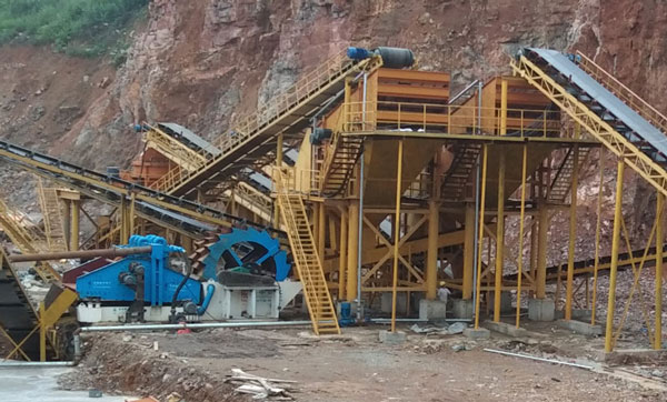 Limestone sand production line