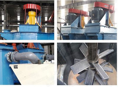 Quartz sand scrubbing machine