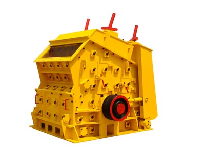 Bauxite crushing machine