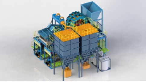 Modular Sand Washing Plant | Very Small Footprint